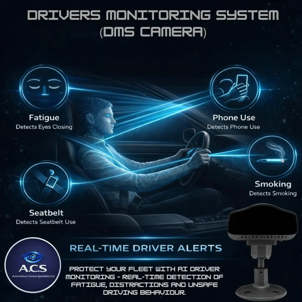 driver monitoring system DMS cameras