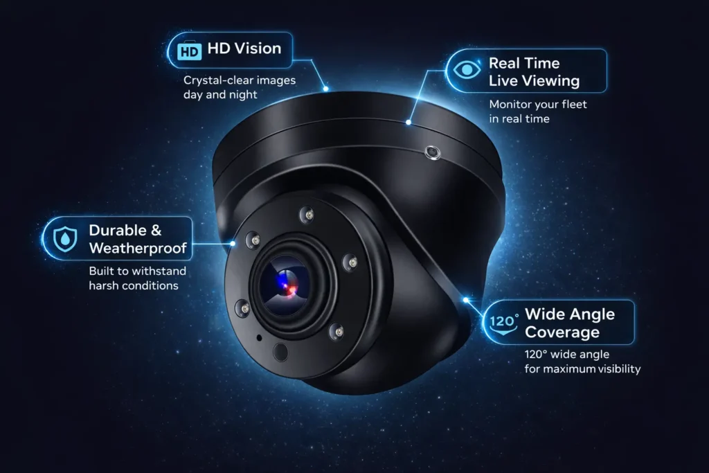 hgv dash camera installation by acs installs