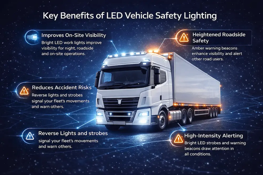 fleet safety lighting installation acs midlands uk nationwide installation service